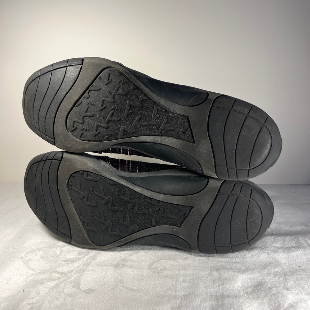 Anne Klein Sport Black Flats with Elastic Strap 8-1/2M - Picture 5 of 6